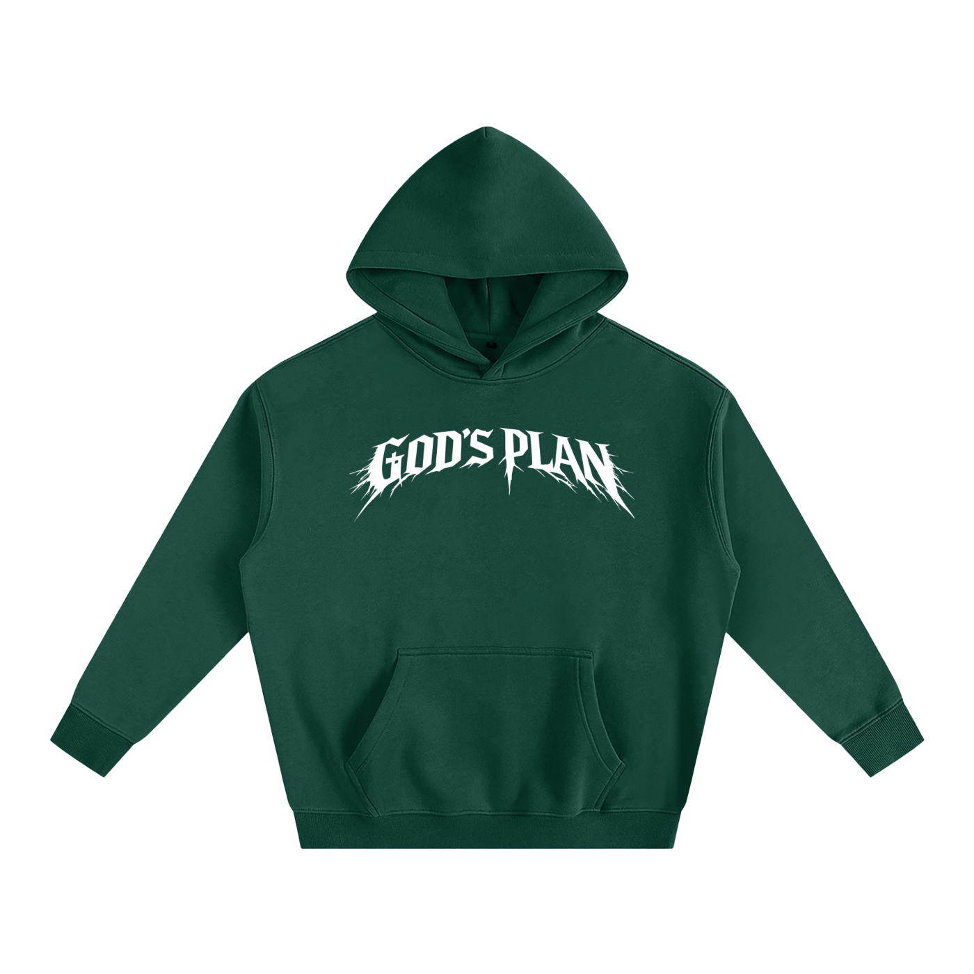 GODS PLAN HOODIE [WHITE LOGO]
