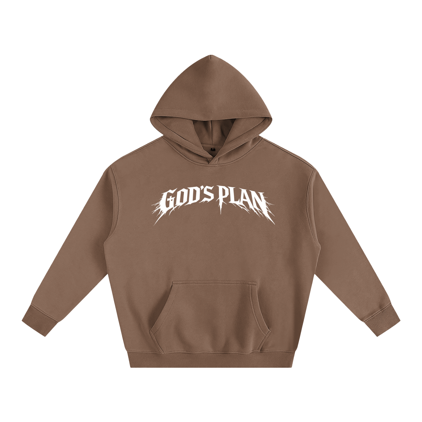 GODS PLAN HOODIE [WHITE LOGO]