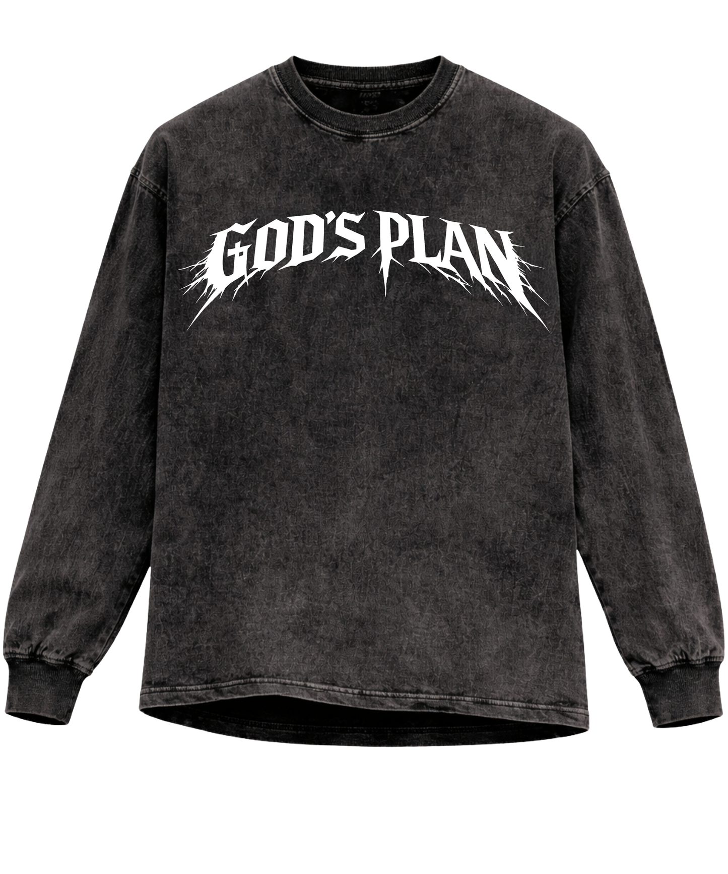 GOD'S PLAN LONGSLEEVE [BLACK]