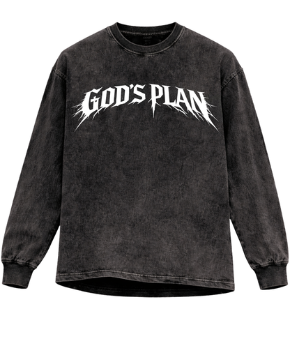 GOD'S PLAN LONGSLEEVE [BLACK]
