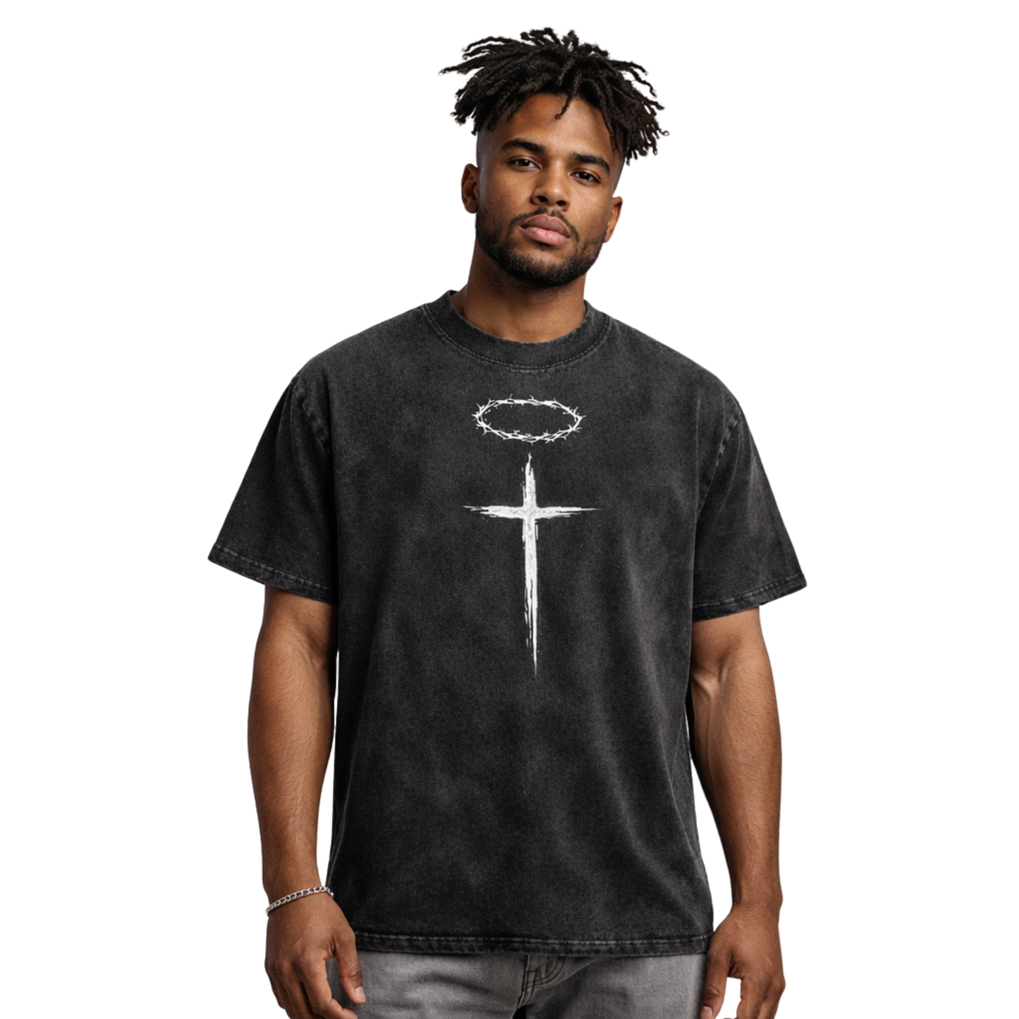 LUKE 9:23 TEE [BLACK]