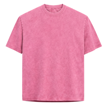 WINGED CROSS TEE [PINK]