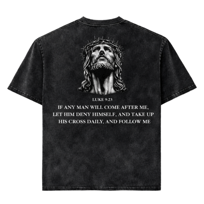 LUKE 9:23 TEE [BLACK]