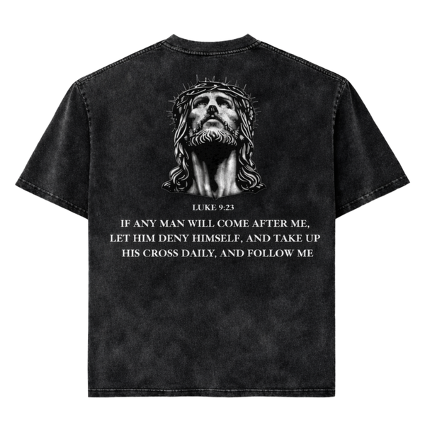 LUKE 9:23 TEE [BLACK]