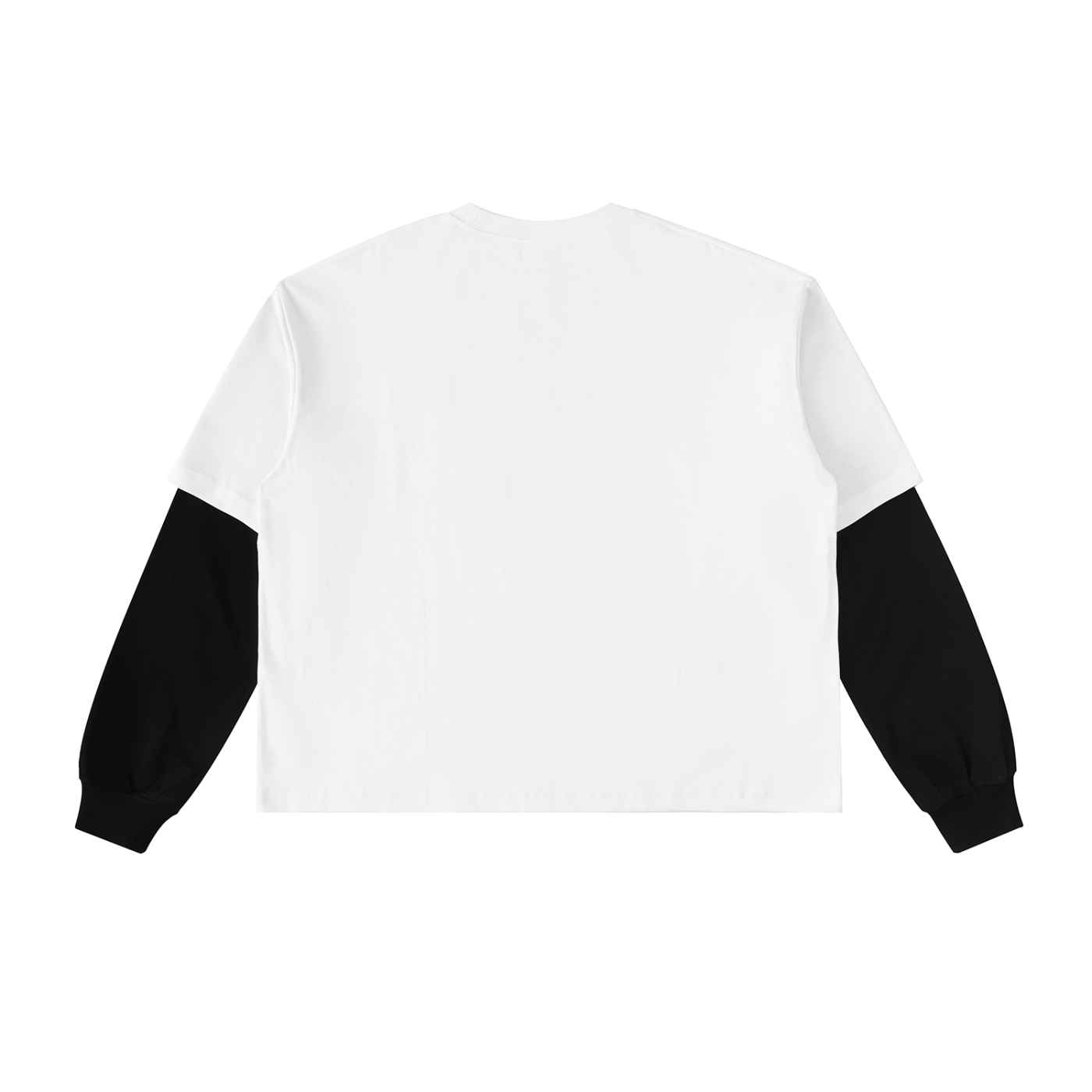 GOD'S PLAN LAYERED LONGSLEEVE [WHITE]