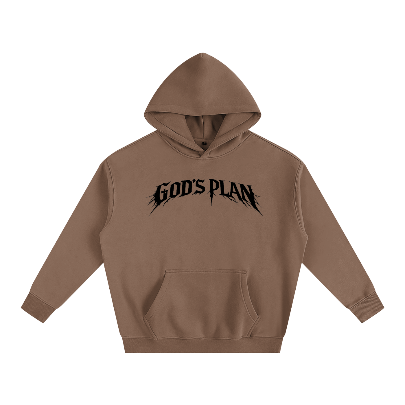 GODS PLAN HOODIE [BLACK LOGO]