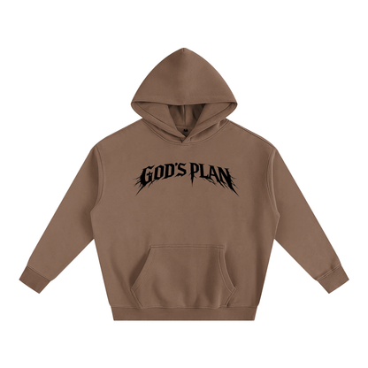 GODS PLAN HOODIE [BLACK LOGO]