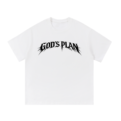 GOD'S PLAN TEE [WHITE]