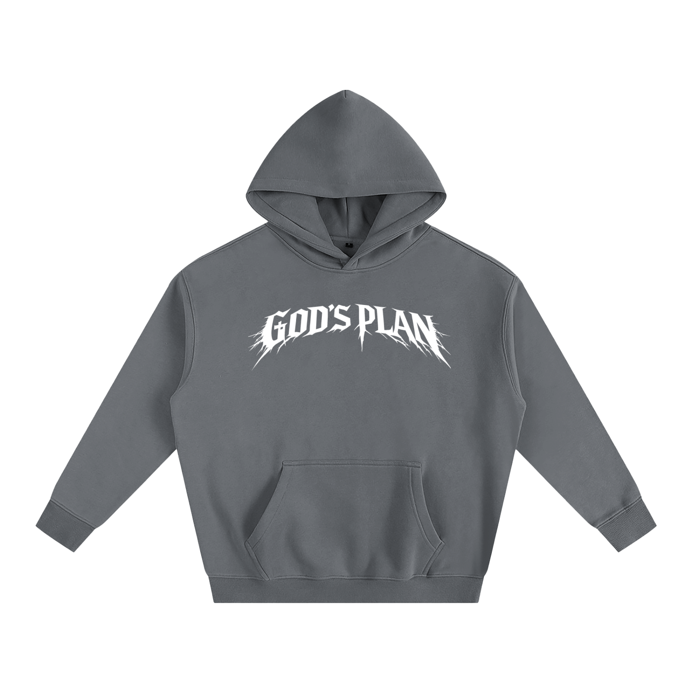 GODS PLAN HOODIE [WHITE LOGO]