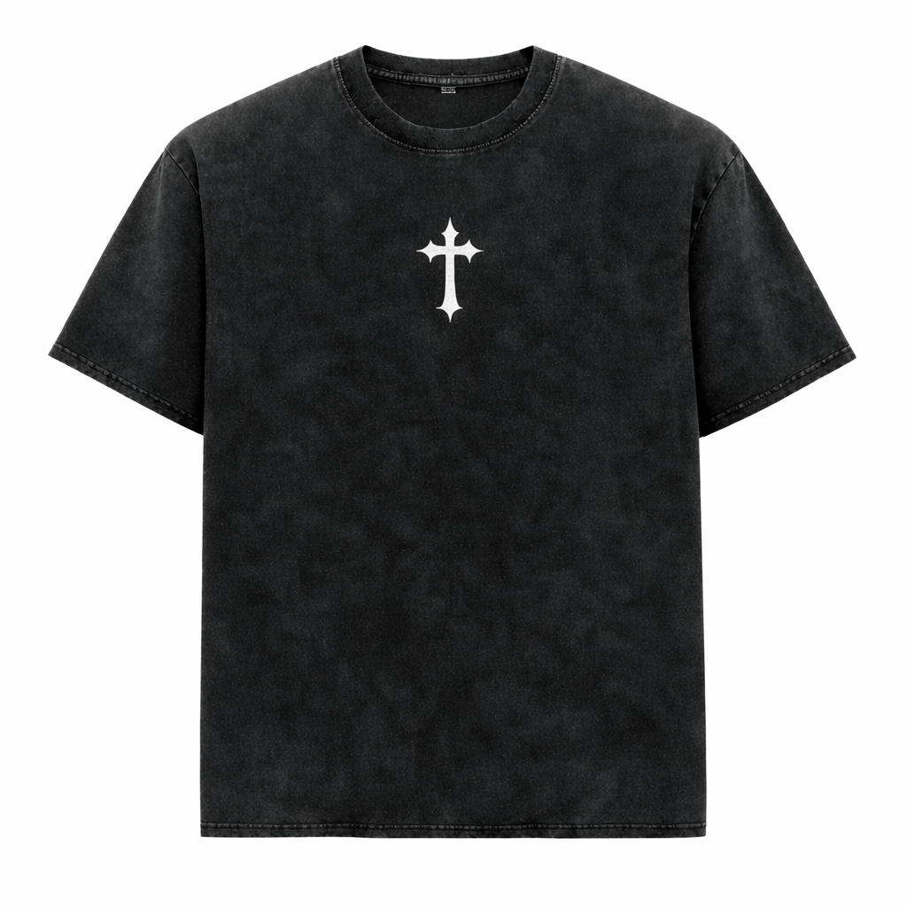 ROMANS 8:28 TEE [BLACK]