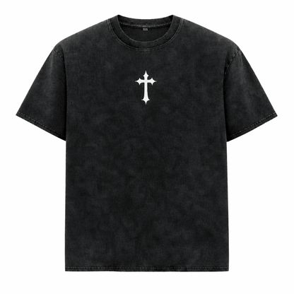 ROMANS 8:28 TEE [BLACK]